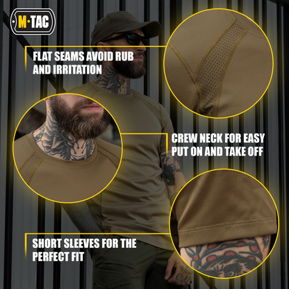 M-Tac T-Shirt Athletic Tactical Gen II (Set of 3)