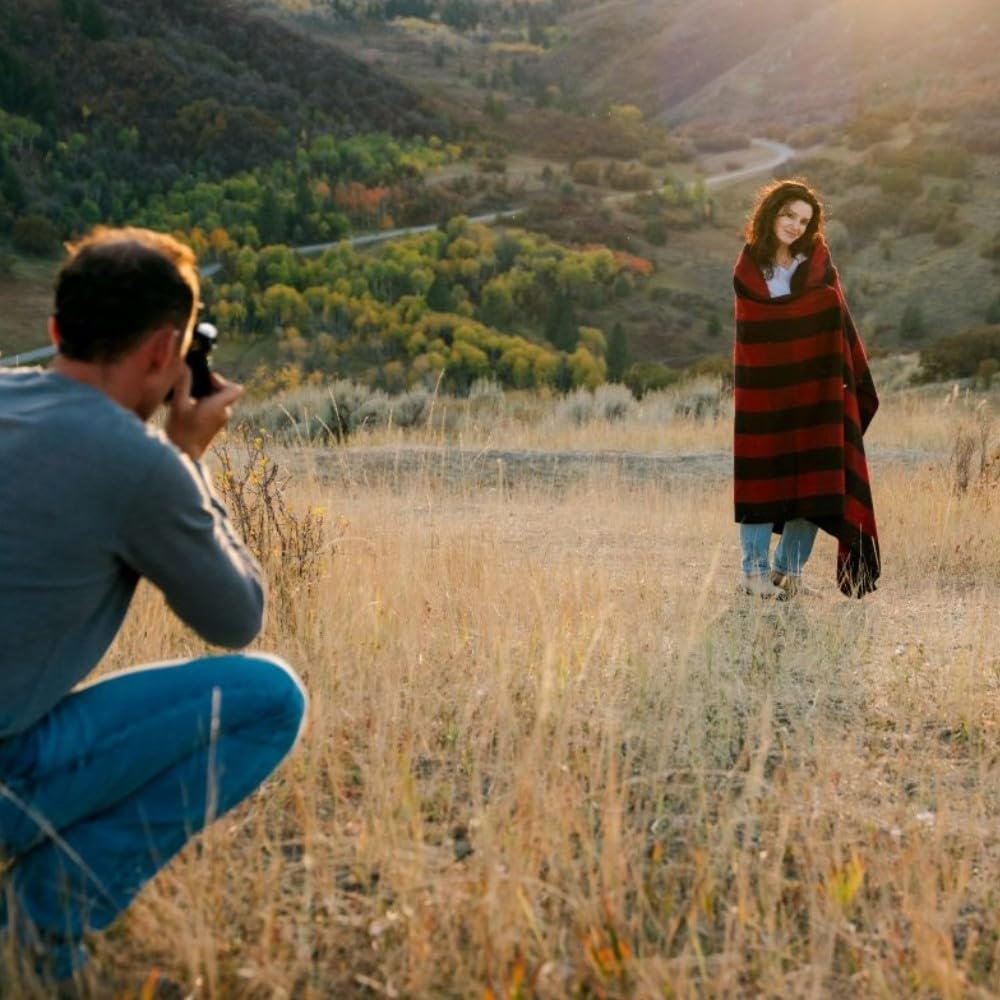 Arcturus Military Wool Blanket - Warm, Thick, Washable - Great for Outdoors, Camping, Stadium Blanket, Picnics, Travel - Car & Bushcraft Survival Kits