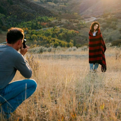 Arcturus Military Wool Blanket - Warm, Thick, Washable - Great for Outdoors, Camping, Stadium Blanket, Picnics, Travel - Car & Bushcraft Survival Kits