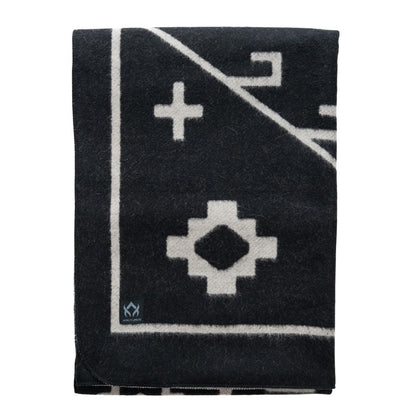 Arcturus Rainier Wool Blanket - 4.5lbs Warm, Heavy, Washable, Large | Great for Camping, Outdoors, Survival & Emergency Kits (Sunset Peak)