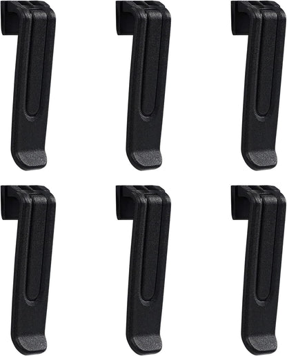 Retevis RT68 Walkie Talkie Belt Clips,Belt Clip Only Compatible with RT68 2 Way Radio(6 Pack)