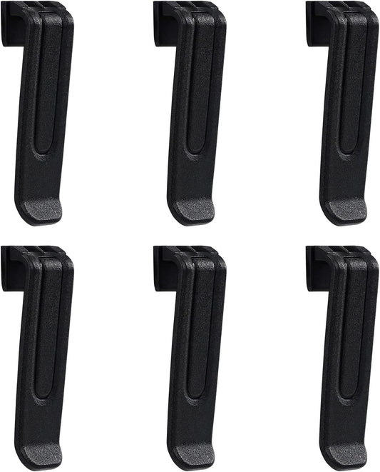 Retevis RT68 Walkie Talkie Belt Clips,Belt Clip Only Compatible with RT68 2 Way Radio(6 Pack)