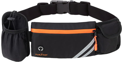 Jueachy Running Vest + Jueachy Running Belt with Water Bottle Holder