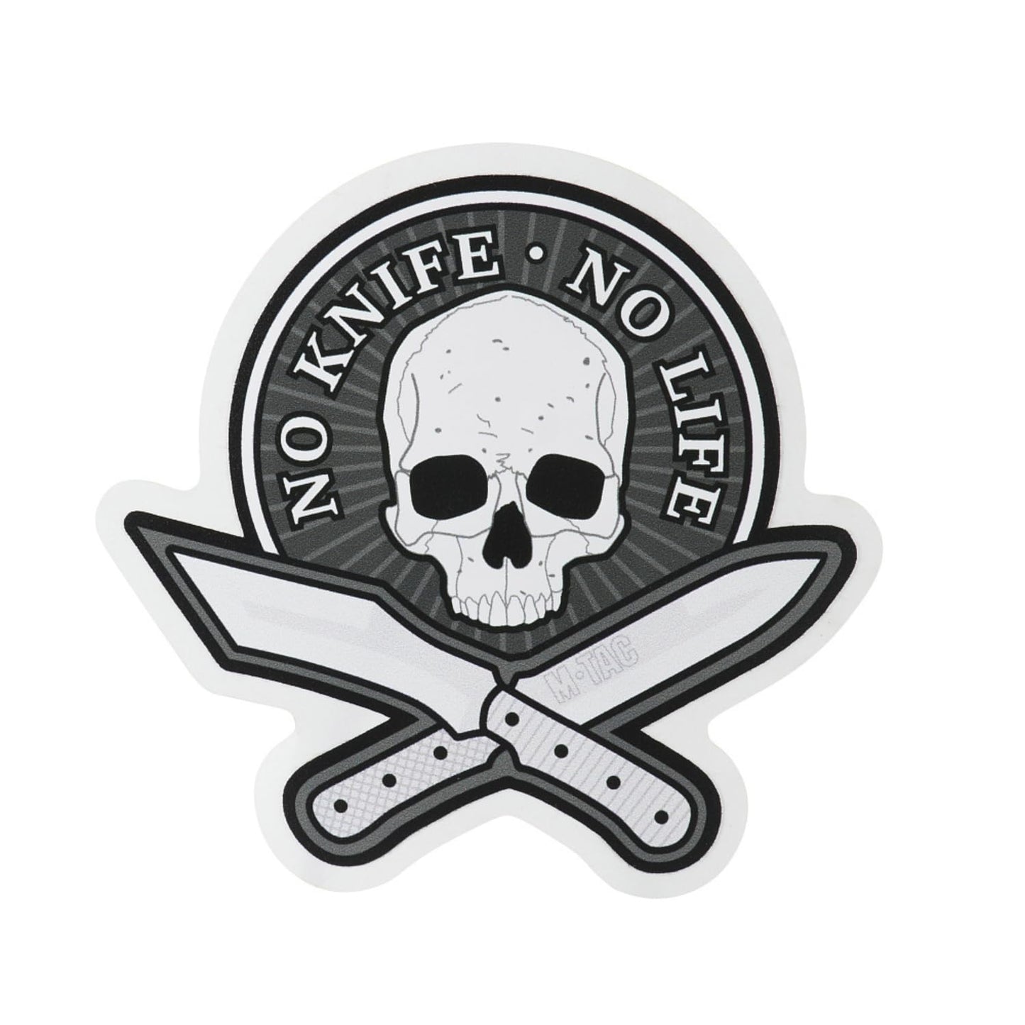 M-Tac Bumper Sticker No Knife No Life