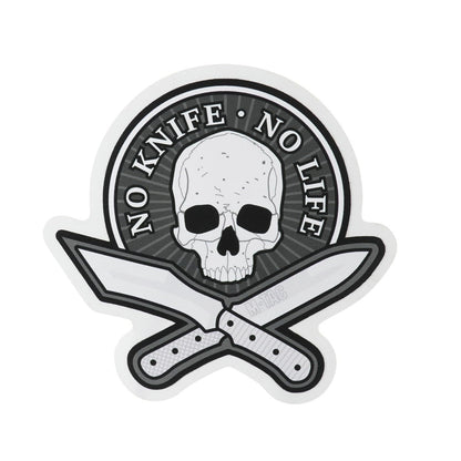 M-Tac Bumper Sticker No Knife No Life