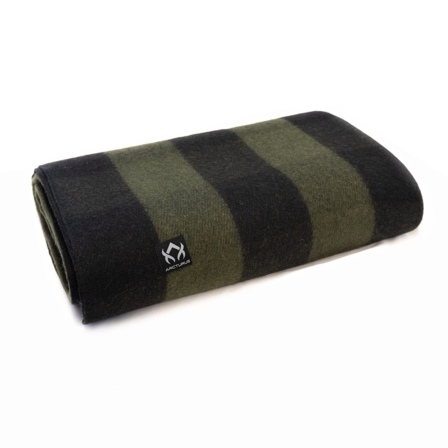 Arcturus Military Wool Blanket - Warm, Thick, Washable - Great for Outdoors, Camping, Stadium Blanket, Picnics, Travel - Car & Bushcraft Survival Kits