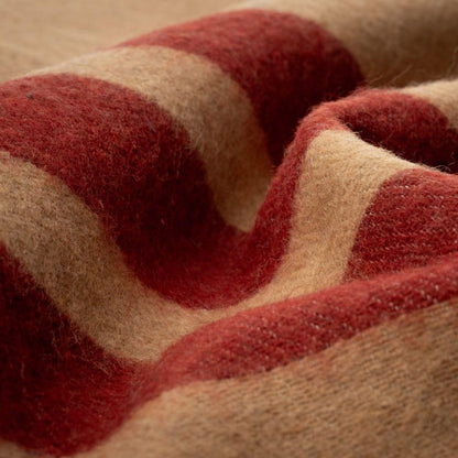 Arcturus Rainier Wool Blanket - 4.5lbs Warm, Heavy, Washable, Large | Great for Camping, Outdoors, Survival & Emergency Kits (Sunset Peak)