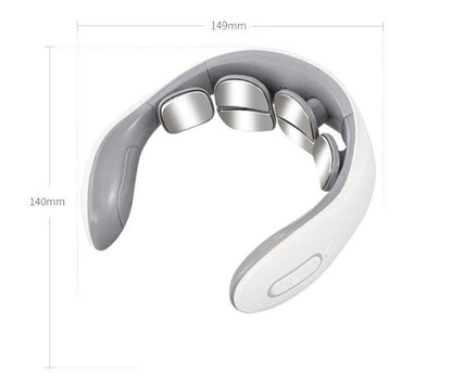 Cervical Spine Massager Home Electric Intelligent Neck Guard Neck Massager Spine Pulse Shoulder And Neck Massager