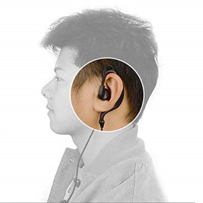 Retevis Case of 10, Two Way Radio Earpiece with Mic Single Wire Earhook Headset for RT22 RT21 RT68 RT68H H777 H777H RT86A RT86S, Compatible with Pxton Baofeng BF-888S BF-T26 Kenwood Walkie Talkies
