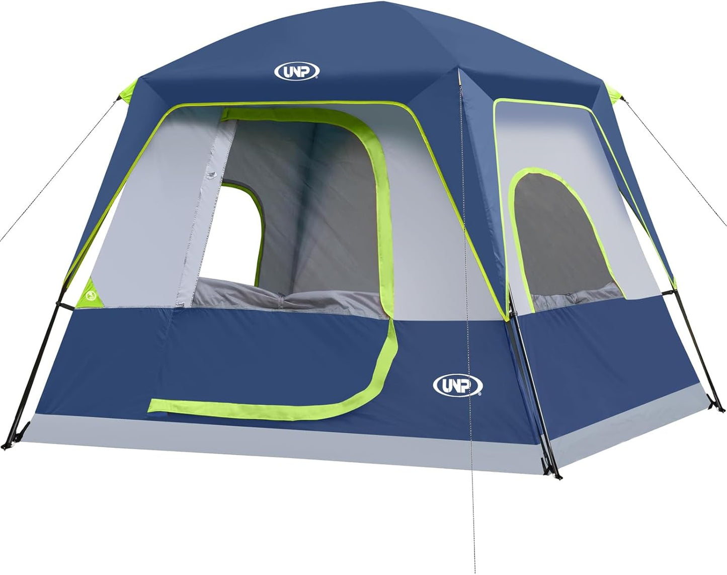 UNP Camping Shower Tent and 4 Person Cabin Tent for Hiking Outdoor Fishing Portable