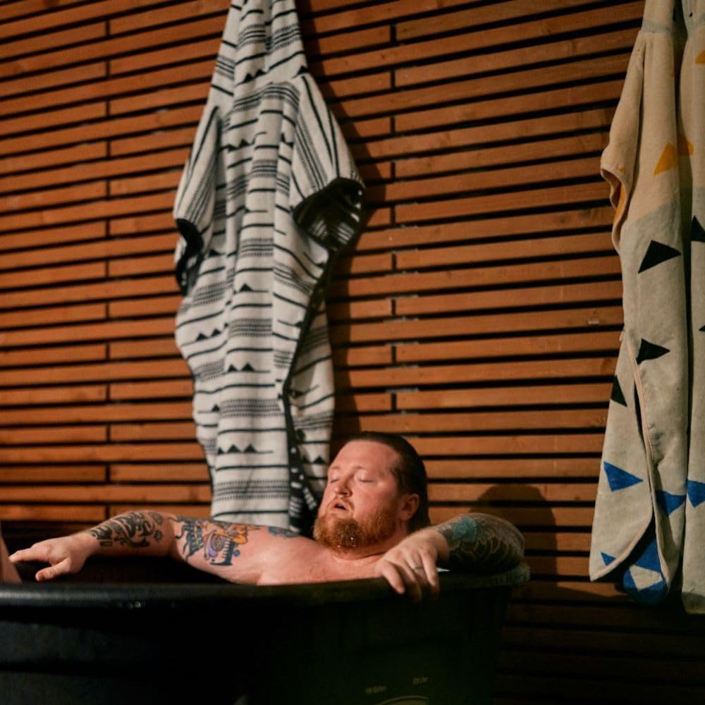 Arcturus Surf Poncho | Hooded Changing Towel & Cover-Up | 100% Cotton Velour | 2-in-1 Design Converts Your Poncho to a Beach Towel (Trestles, Adult)