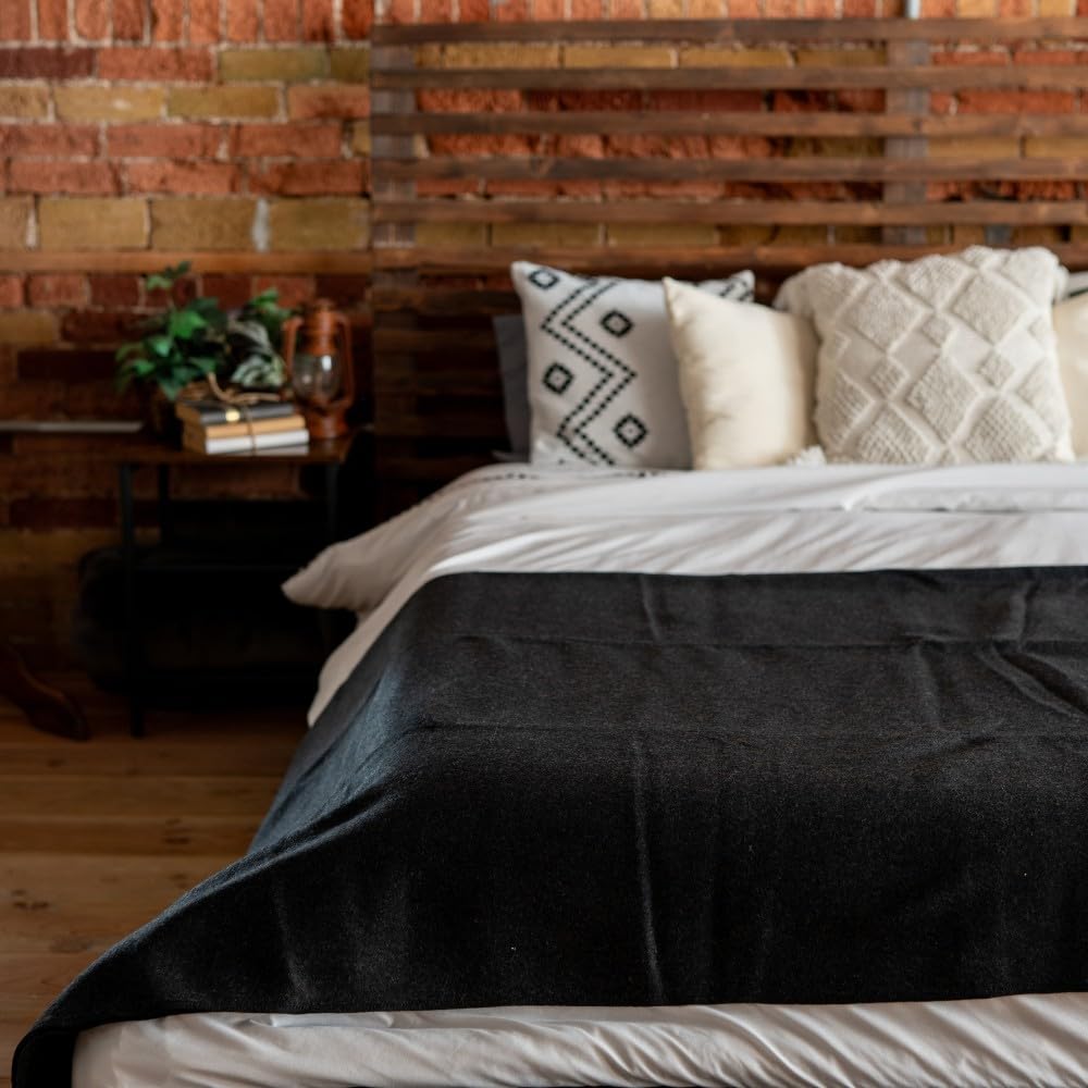 Arcturus Military Wool Blanket - Warm, Thick, Washable - Great for Outdoors, Camping, Stadium Blanket, Picnics, Travel - Car & Bushcraft Survival Kits