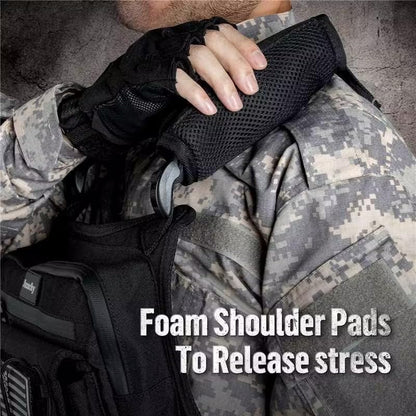 Jueachy Chest Bag For Men: Tactical Chest Vest Fits Most Pistols Chest Rig EDC Pouch Pack for Running,Hiking,Travel