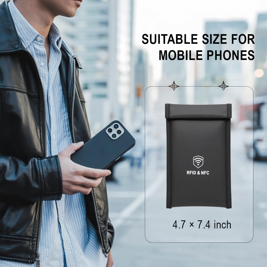 Faraday Bags for Phones and Fireproof Money Bag