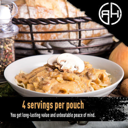 Ready Hour Mac and Cheese Case Pack (24 Servings), Freeze-Dried, Mac and Cheese Bulk, Survival Emergency and Real Non-Perishable Food, Long-Term Storage Food, 25-Year Shelf Life