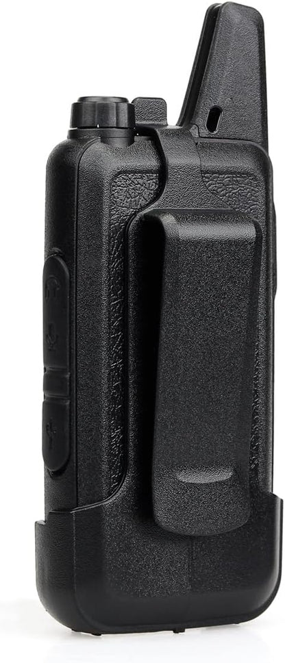 Retevis RT22 Walkie Talkies Mini, Rechargeable Two Way Radio Long Range, 2 Way Radio Small, Portable VOX, for Business Commercial Work School Church Restaurant (20 Pack,Black)