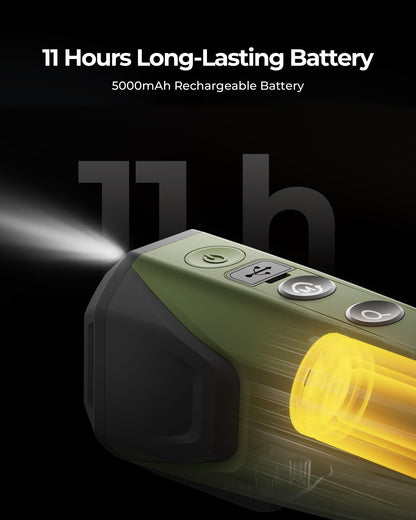 TOPDON TS004 Thermal Imaging Monocular, 320 x 240 TISR 256 x 192 IR Resolution, Supported Wireless Connection, 13mm 50Hz Thermal Night Vision with 11h Battery Life, IP67 Monocular for Hunting