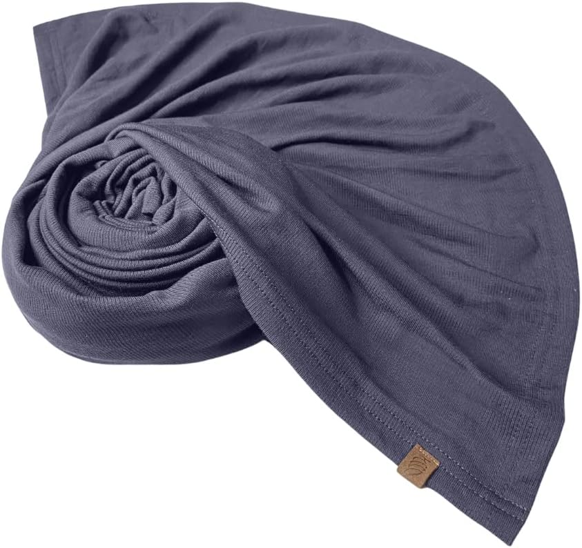 .E-M-F Scarf - Thin & soft - EcoShield™ Bamboo Lyocell Fara-day Silver Fabric - 56x28 inch - Use as a blanket, shawl, head cover, wrap - ideal for everyday 5 G, B T, Smart Meter & Wi Fi environments