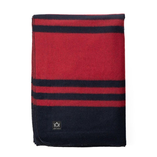 Arcturus Rainier Wool Blanket - 4.5lbs Warm, Heavy, Washable, Large | Great for Camping, Outdoors, Survival & Emergency Kits (Sunset Peak)