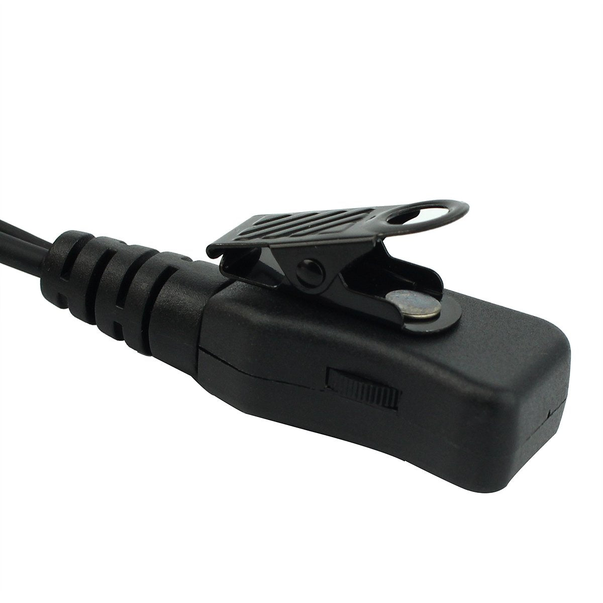 Retevis Walkie Talkie Earpiece with Mic,Volume Adjust,G Shape, for RT22 RT68 RT21 H-777 H-777S RT86,Compatible with Baofeng UV-5R 888S pxton Kenwood Two Way Radios,2 Way Radio Earpiece 2 Pin(10 Pack)