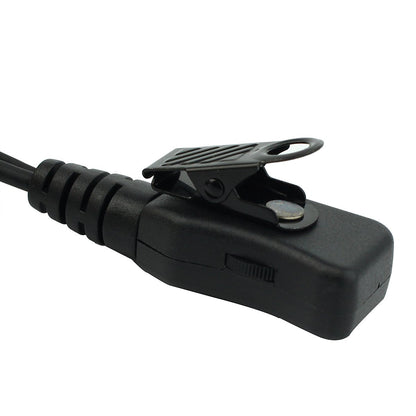 Retevis Walkie Talkie Earpiece with Mic,Volume Adjust,G Shape, for RT22 RT68 RT21 H-777 H-777S RT86,Compatible with Baofeng UV-5R 888S pxton Kenwood Two Way Radios,2 Way Radio Earpiece 2 Pin(10 Pack)