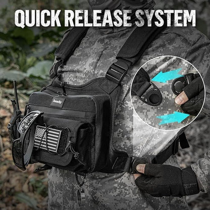 Jueachy Drop Leg Bag+Jueachy Chest Bag