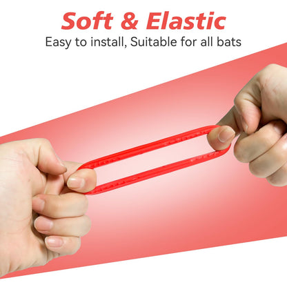 MIPREZT 5 Packs Baseball Bat Grip Choke Up Rings Choke Ring Baseball Softball Teeball Tball Bat Choke Up Ring Bat Knob Baseball Bat Accessories