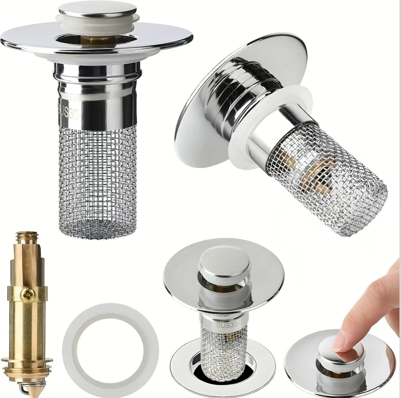 No Clog Drain Catcher
