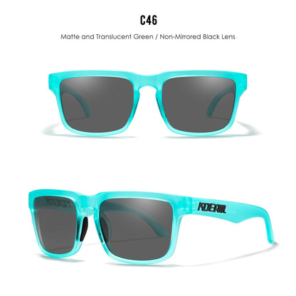 Classic polarized sunglasses for men and women ultra light driving glasses colorful real film sunglasses