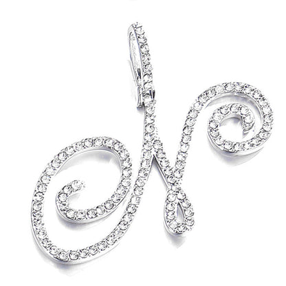 Hip hop accessories grass letter pendant melon seed buckle Cuban chain accessory