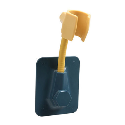 Universal Adjustable Shower Bracket Paste-type Shower Nozzle Base Home Bathroom Punch-free Self Adhesive Shower Bracket Base