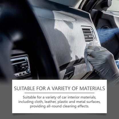 Car Interior Cleaner, Interior Cleaning Refurbished Leather Fabric Plastic Cleaner