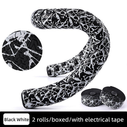 Npy EVA PU Road Bike Handlebar Tape, Anti - Slip & Shock - Absorbing, Sakura Design, with End Plugs
