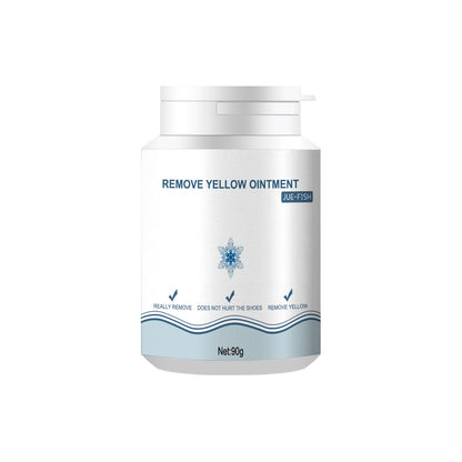 Shoes Stain Removal Yellow Gel, Remove Oxidation To Clean Stains Yellow Edge Wash Free Gel Small White Shoes