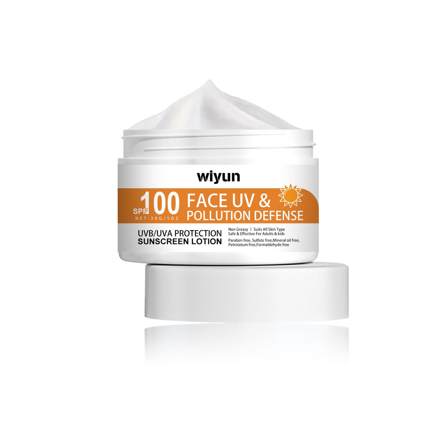Gentle Protective Cream Outdoor Uv Isolation Non-Sticky Refreshing Moisturizing Skin Moisturizing Protective Cream