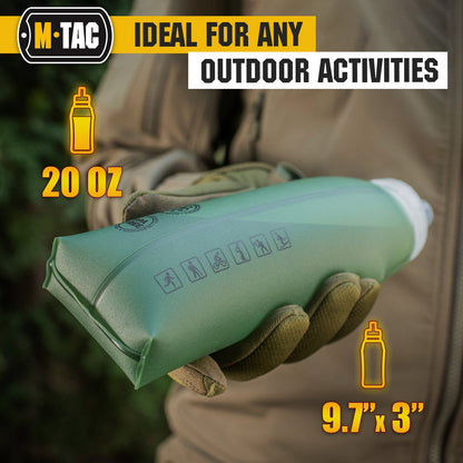 M-Tac Collapsible Water Bottle 20 oz