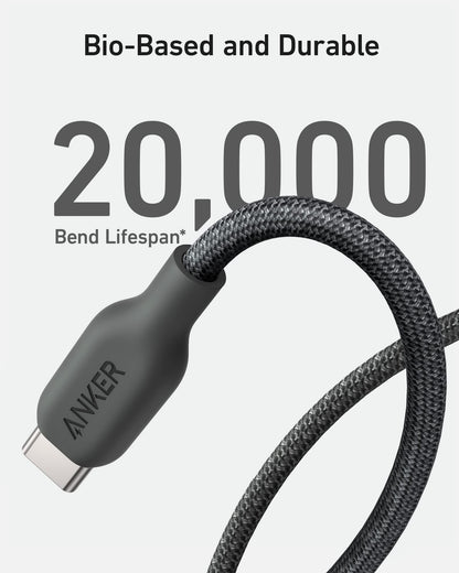 Anker <b>543</b> USB C to USB C Cable (240W, 10 ft)