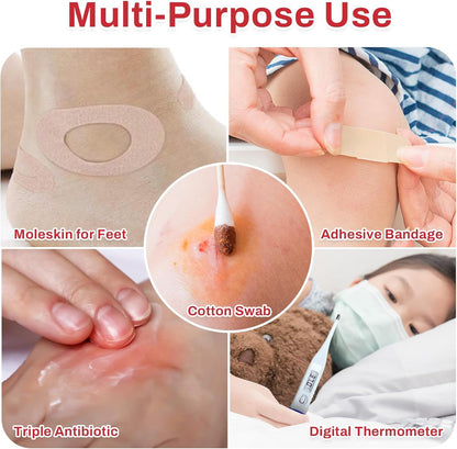 RHINO RESCUE Bundle - Pet First Aid Kit+ First Aid Kit for Home