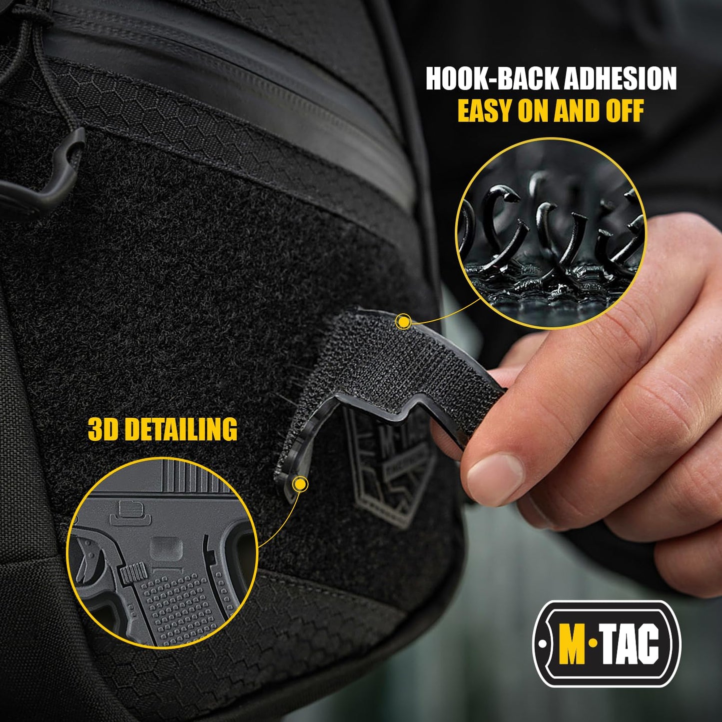 M-Tac Patch GLock 3D PVC