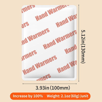 Hand Warmers Disposable - Up to 20 Hours of Heat - 6/20 Pack Super Long Lasting Air Activated Warmers, All Natural & Portable for Body, Hands & Toes - Odorless Hot Warmer Heater for Outdoor Sport