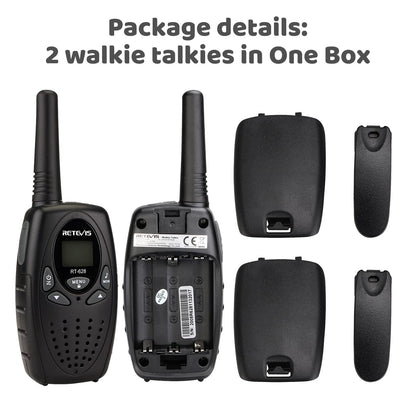 Retevis RT628 Walkie Talkies for Kids,Toys Gifts for 6-12 Years Old Boys Girls,Long Range 2 Way Radio 22CH VOX,Birthday Gift,Family Walkie Talkie for Camping Hiking Indoor Outdoor