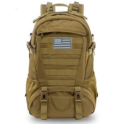 Jueachy Tactical Backpack for Men Hiking Day Pack Molle Military Rucksack Waterproof 30L EDC Bag with USA Flag Patch