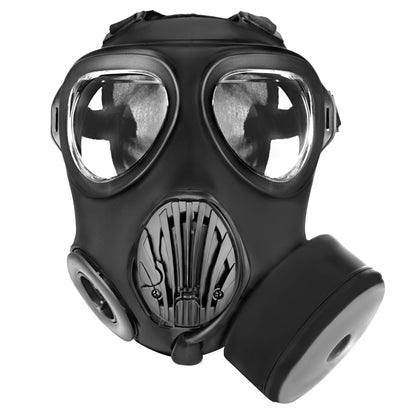 ST-100X Military Grade Full Face Respirator Mask with Advanced Air Filtration - For Chemical, Smoke, and Particulate Protection in Emergency Situations