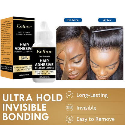 Wig Glue Skin Invisible Liquid Glue Weave Hair Repair Wig Removal Glue Quick Hair Removal Block Glue