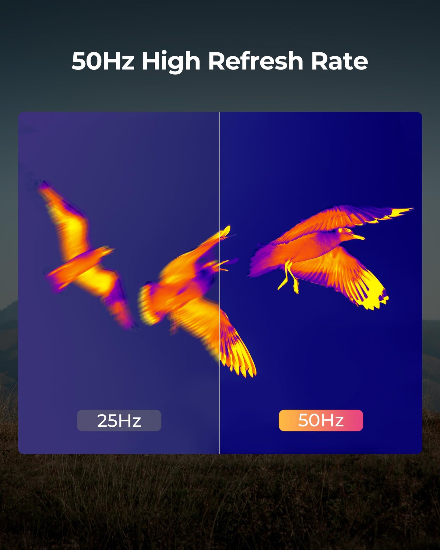TOPDON TS004 Thermal Imaging Monocular, 320 x 240 TISR 256 x 192 IR Resolution, Supported Wireless Connection, 13mm 50Hz Thermal Night Vision with 11h Battery Life, IP67 Monocular for Hunting