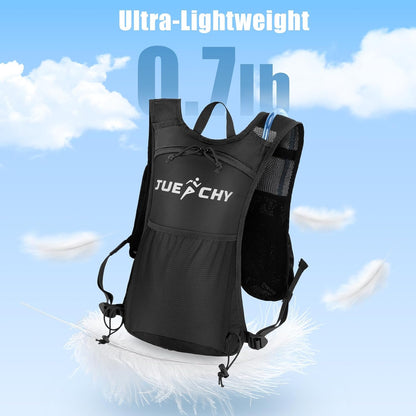 Jueachy Running Vest + Jueachy Running Belt with Water Bottle Holder
