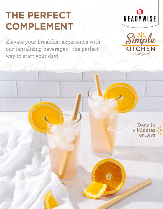 Simple Kitchen #10 Can, Powdered Milk Bulk, for Daily Use & Emergency Food Long Term Storage, up to 25 Year Shelf Stable Life