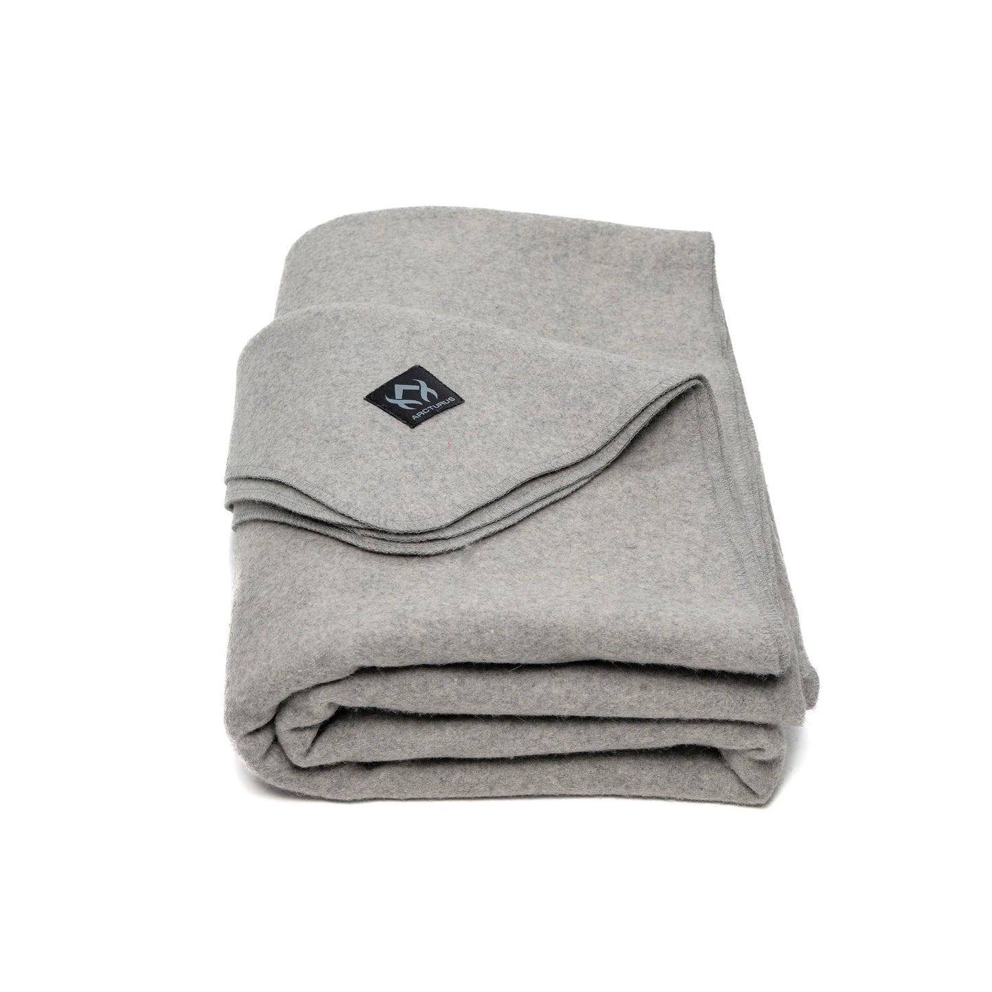 Arcturus Military Wool Blanket - Warm, Thick, Washable - Great for Outdoors, Camping, Stadium Blanket, Picnics, Travel - Car & Bushcraft Survival Kits