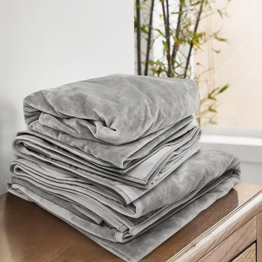 NEWMEIL Fara Day Blanket 54IN * 60IN for All Crowds, Large Fara-Day Blankets for Harmful Protection for Women, Elderly, Children, Two Sides Multi-Purposes for Bed, Sofa, Home and Office