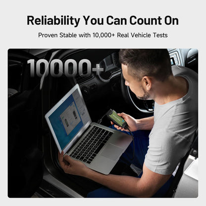 TOPDON RLink J2534 OEM Reprogramming and Diagnostic Tool, Enhanced J2534 VCI, J2534 Pass-Thru for J2534/D-PDU/CAN-FD/DoIP, Supports 17+ Vehicle Brands, No OE Software Provided